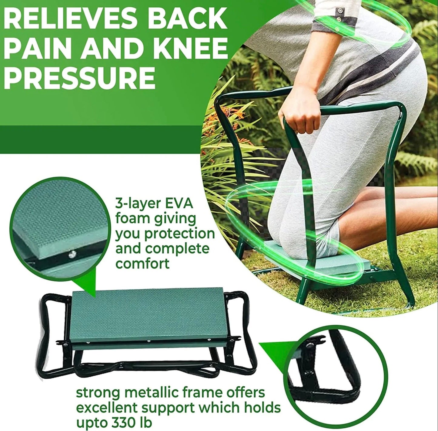 She Rise Kneeler & Seat Pro